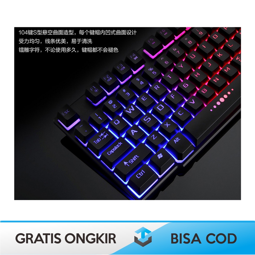 KEYBOARD MECHANICAL GAMING RGB BISA HP LAPTOP ORI LDKAI R260 MURAH