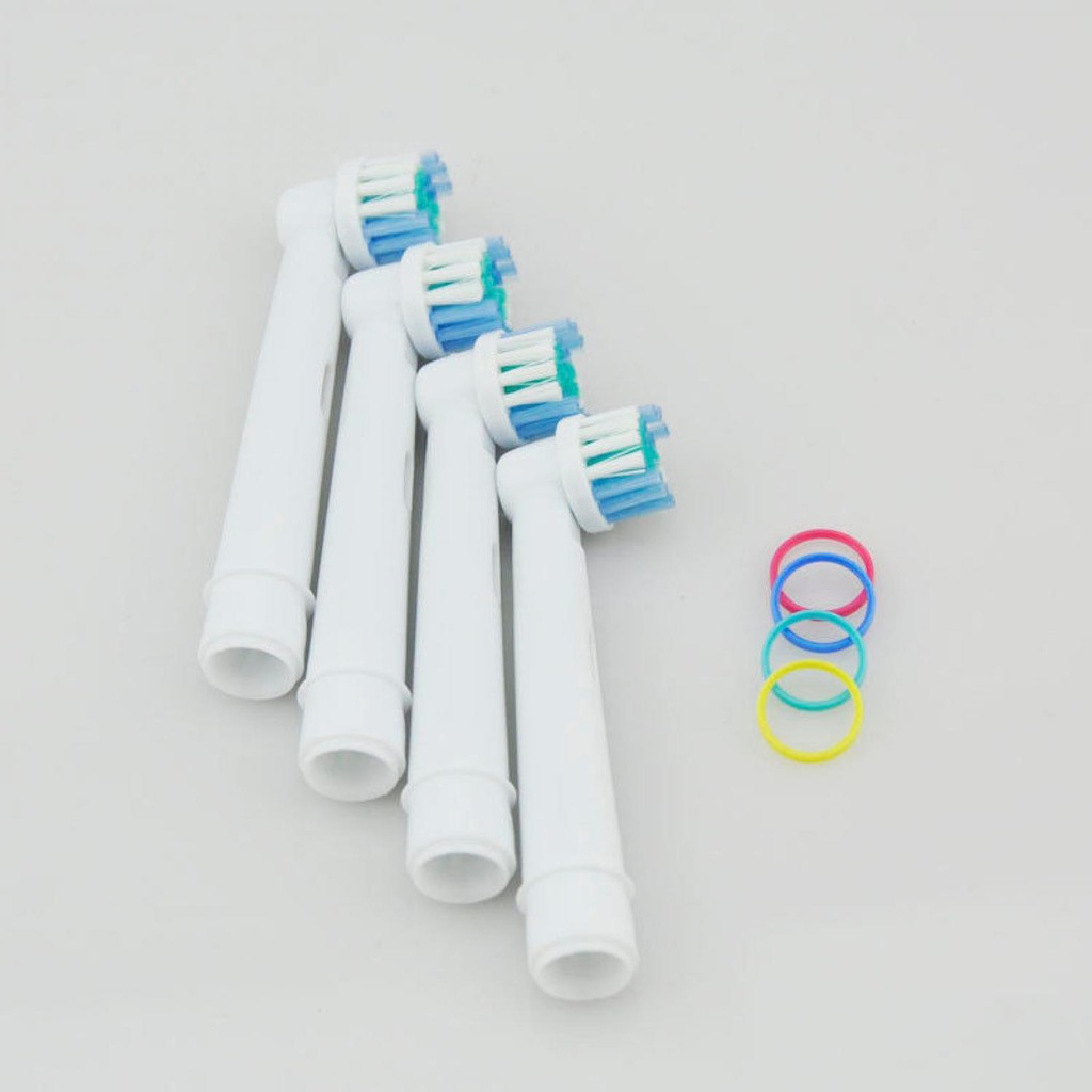 LEZHISNUG Electric Toothbrush Replacement 4 Pcs for Oral-B - EB-17A