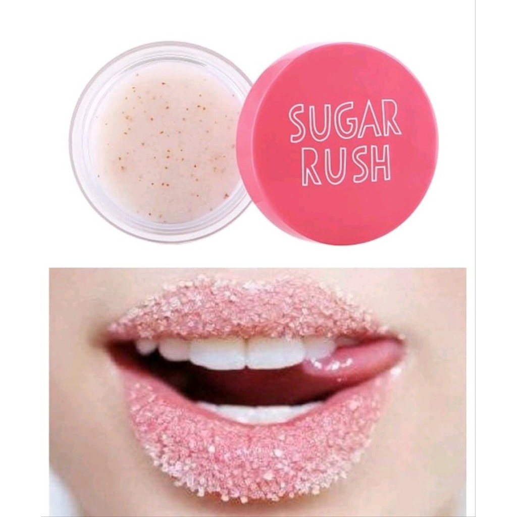 ✨LACIKOSME✨ EMINA SUGAR RUSH LIP SCRUB - EMINA LIP MASK BPOM