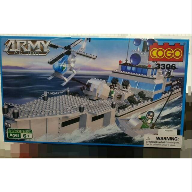 Brick Cogo Army Action Magibrix 3306 1045 pcs