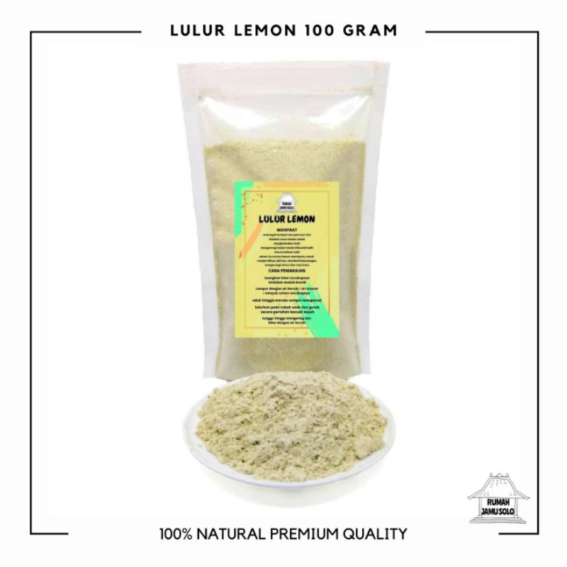 

Premium Lulur lemon lulur rempah jawa 100gram