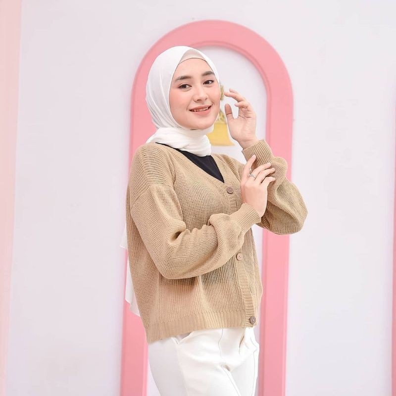 SHIREN CARDIGAN KNITE WANITA TERMURAH TERLARIS'