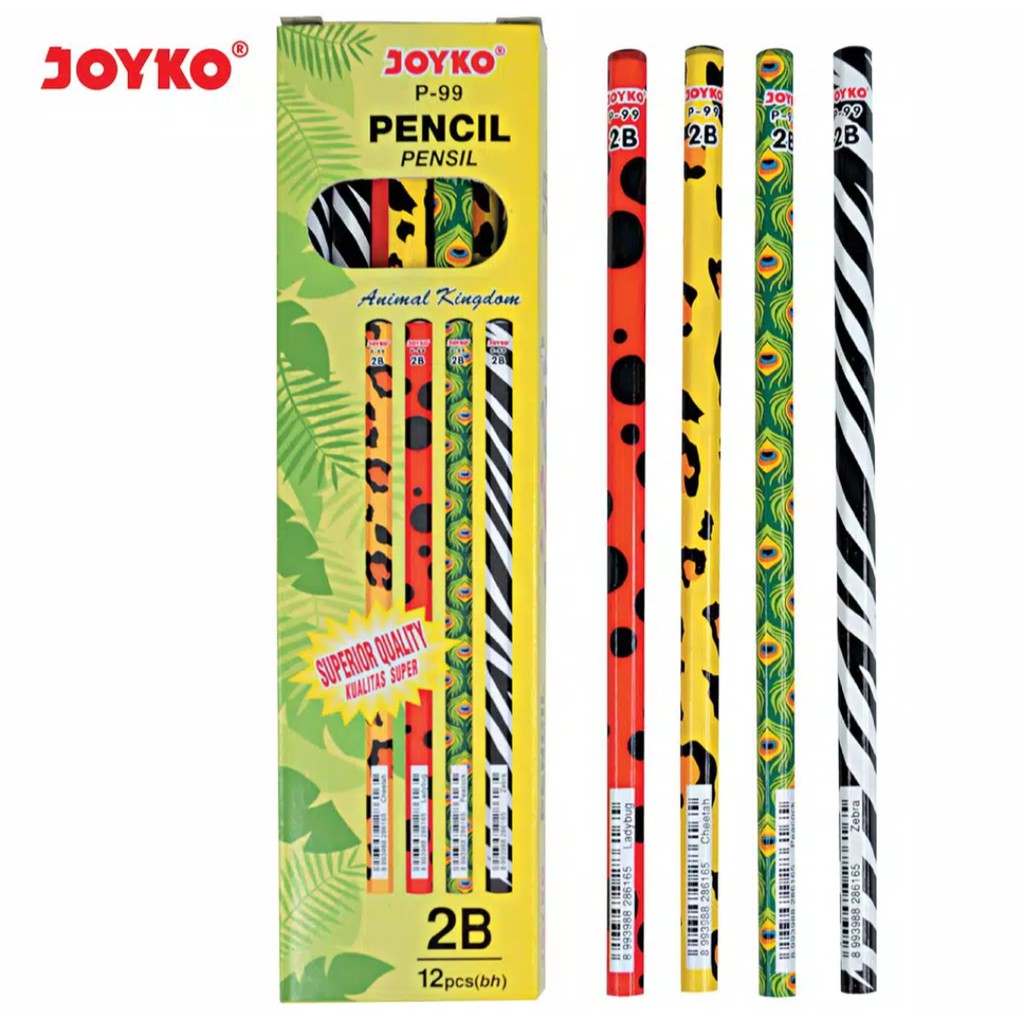 

Pencil / Pensil Joyko P-99 / 2B / 1 BOX 12 PCS