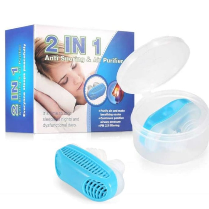 Alat Terapi Anti Ngorok Dengkur Pernafasan Hidung Stop Snoring R0573