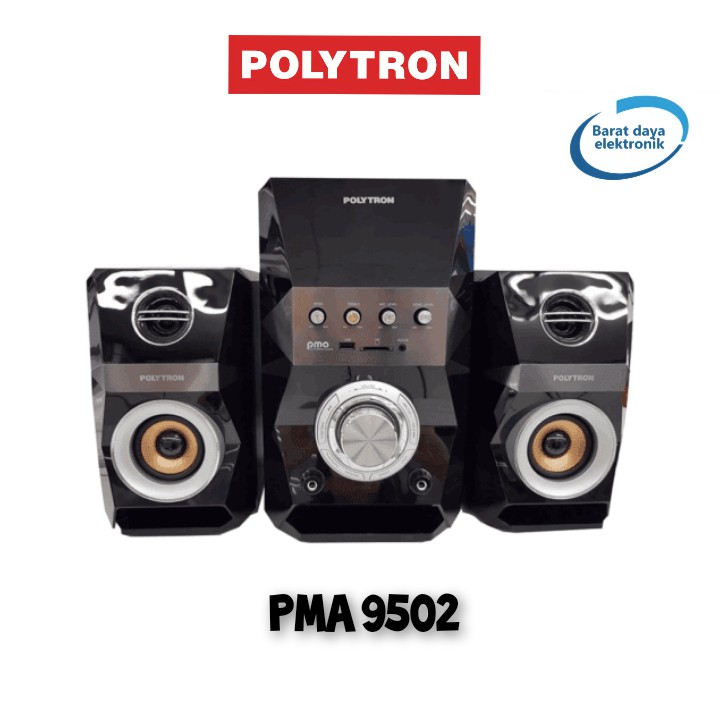 SPEAKER AKTIF POLYTRON PMA 9522 Multimedia Speaker + BLUETOOTH/AUX/USB/RADIO FM SPEAKER BLUETOOTH