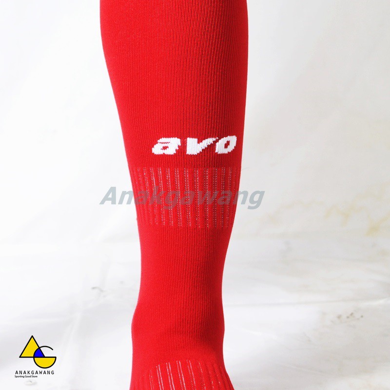 Kaos Kaki Futsal AVO R8 Original Antislip Polos Panjang Anakgawang