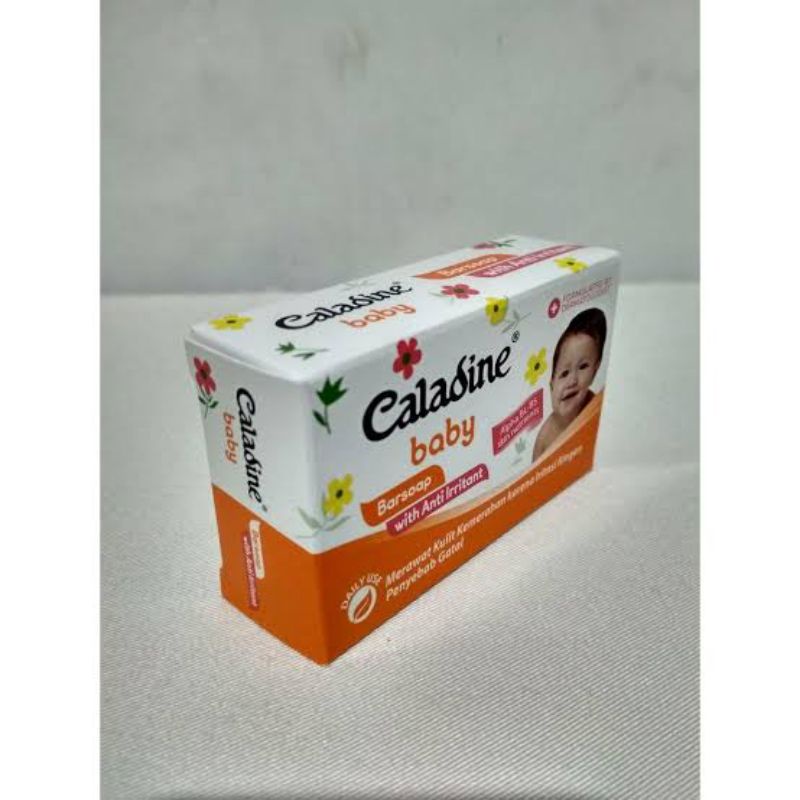 ORIGINAL CALADINE BABY BARSOAP 85 G / SABUN MANDI BATANG BAYI CALADIN BAR SOAP 85 GRAM