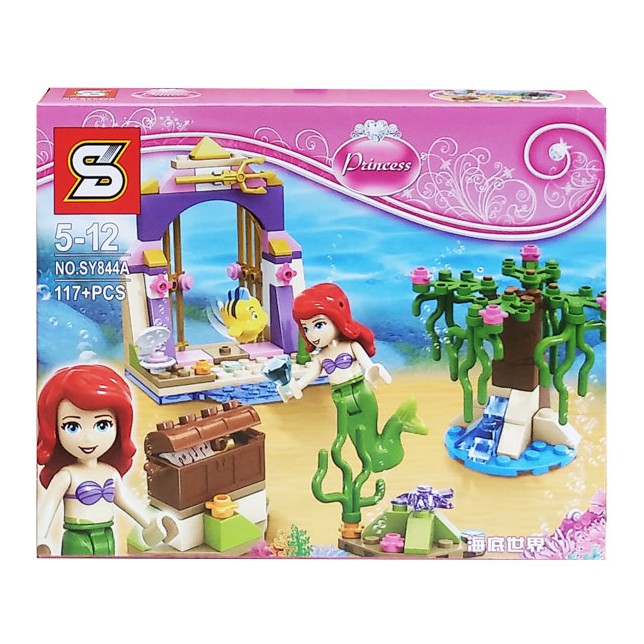 MAINAN LEGO ANAK BLOCKS PRINCESS ARIEL 117PC - SY844A