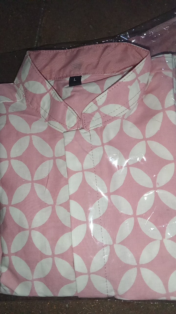 Batik Anak Warna Dusty Pink Size S