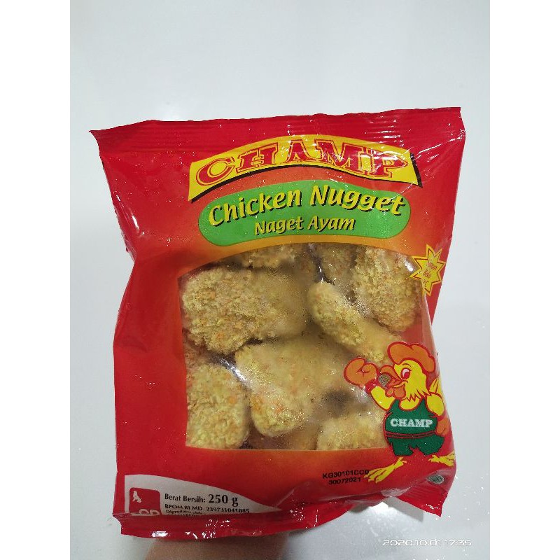 

Champ Chiken Nugget 250g