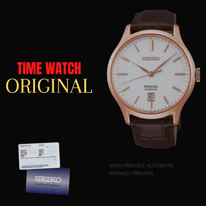 Jam Tangan Pria Seiko Presage Automatic SRPD42J1 Original