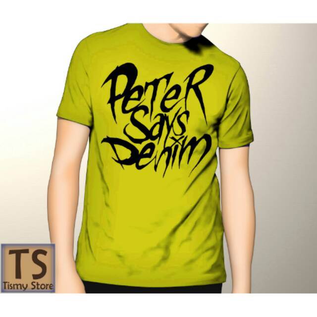Kaos Kuning Peter Says Denim Tismy Store