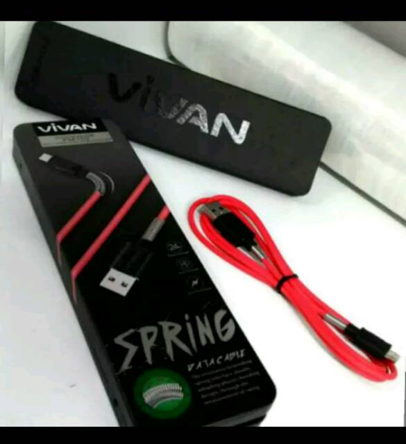 KABEL DATA VIVAN FL-100 KABEL DATA IPHONE ORIGINAL VIVAN ORIGINAL