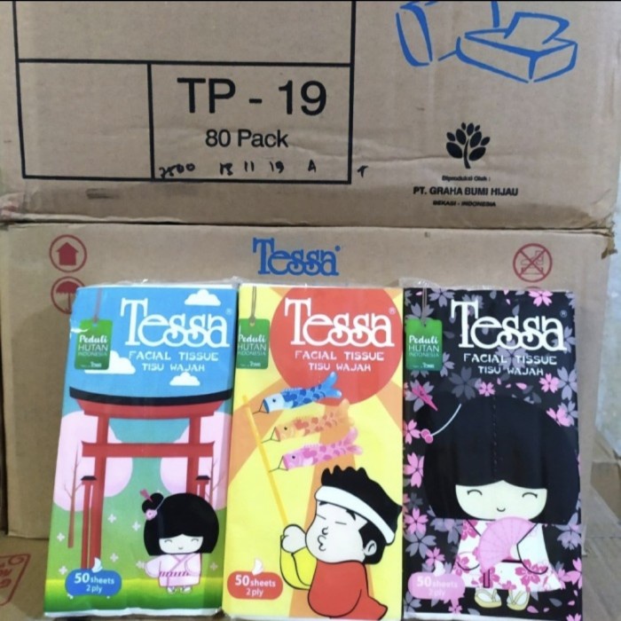 TISU TESA SMART PACK ISI 50 SHEET ( TESSA NEW 2000  ) TRAVELING PACK HEMAT