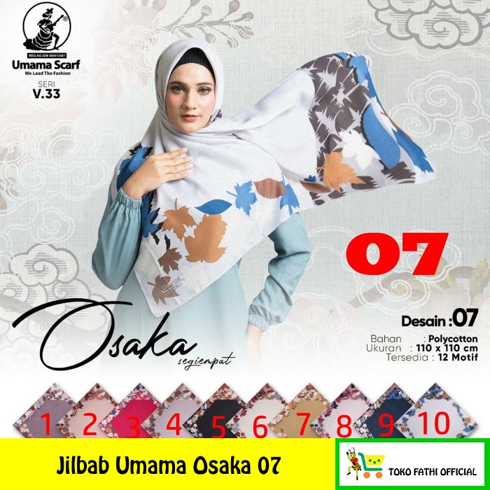 Jilbab Umama Scarf Desain Osaka 07