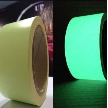 

Sticker Stiker Fosfor Glow In the dark Glow Tape 5Cmx1meter sticker fosfor stiker glow tape