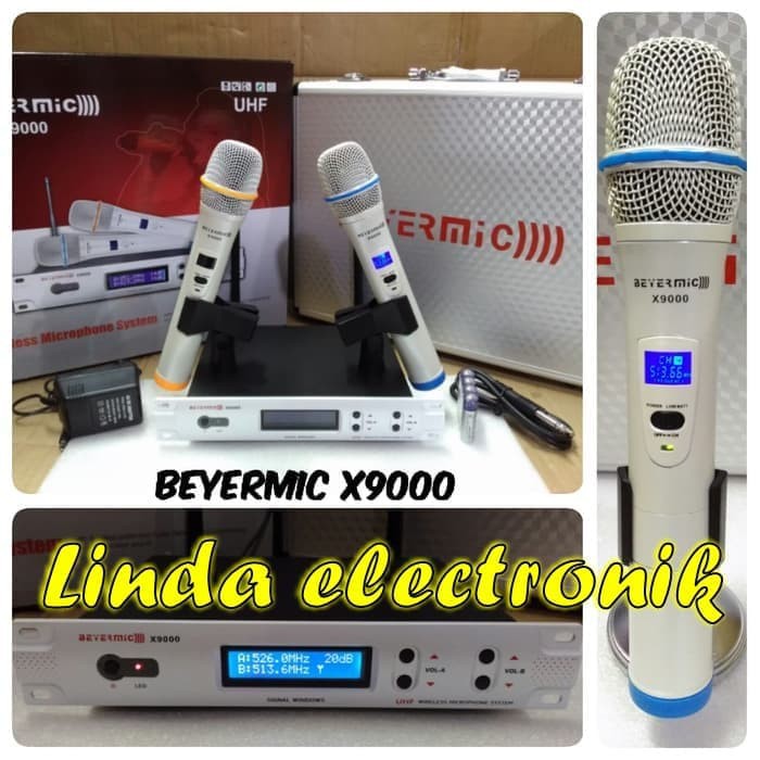 Mic Wireless Beyermic X9000 HANDHELD Beyermic X 9000