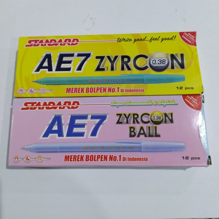 

Murah Pulpen Standard Ae7 0.38 Mm / 1 Box 12 Pcs Trendi