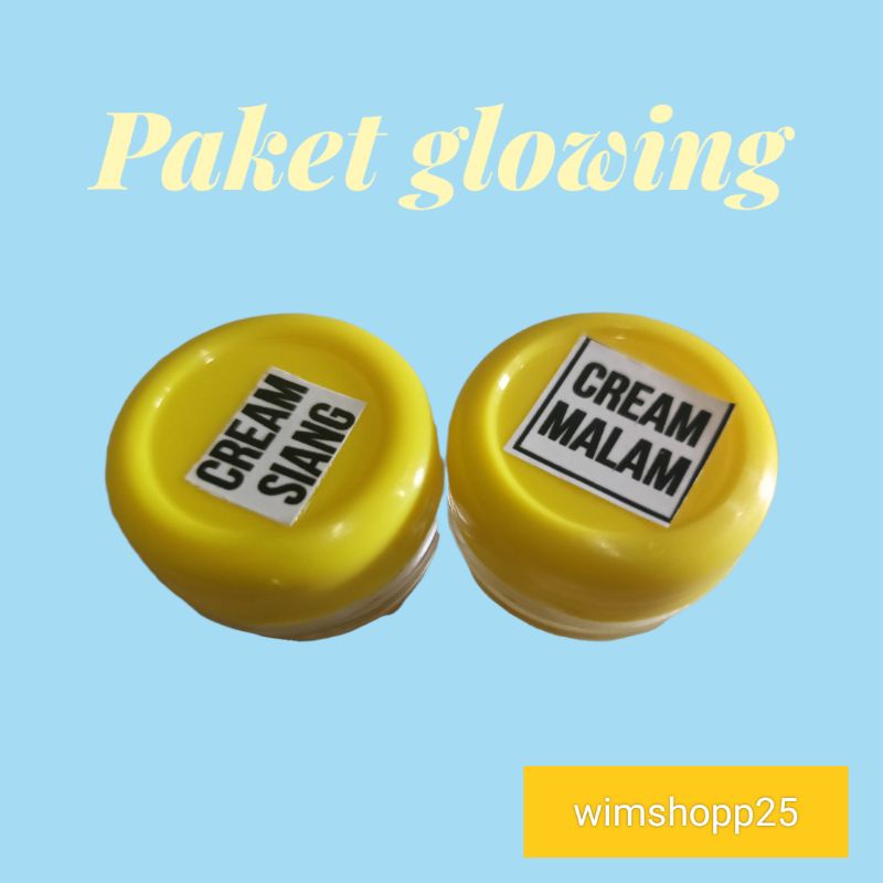 PAKET GLOWING  SIANG/MALAM SUPER WHITENING