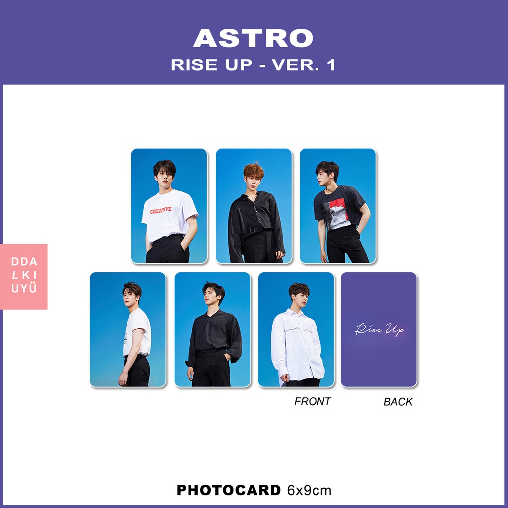 ASTRO - photocard [RISE UP] ver. 1