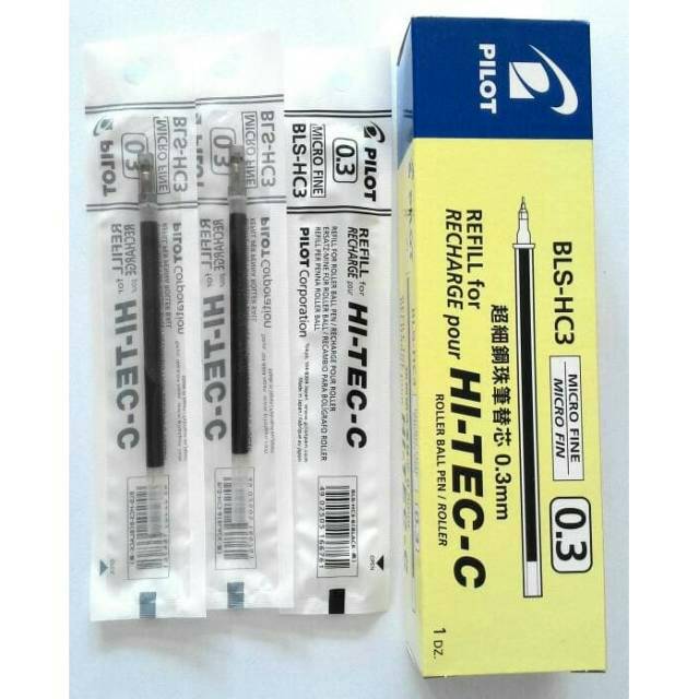 

Isi pulpen hitec pilot / refill pulpen Hi-Tec-C pilot Murah (Acb Berkah Stationery)