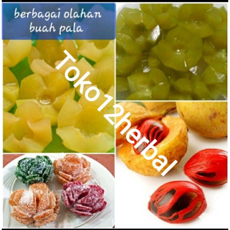 

Buah pala segar utuh 1 kg