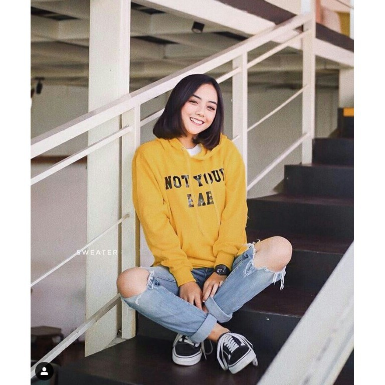 VS - SWEATER HOODIE NOT YOUR BAE