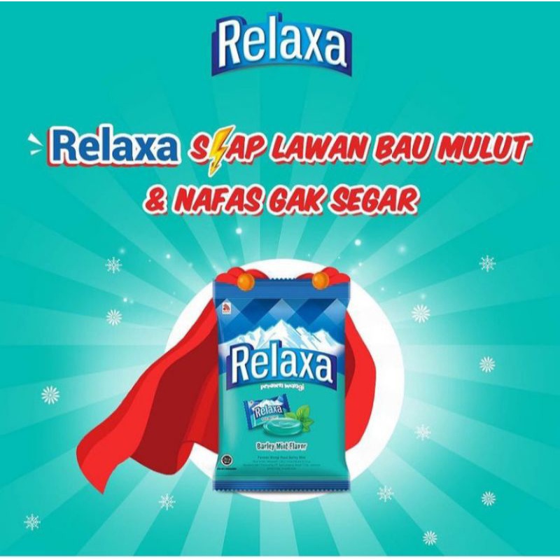 

Permen Relaxa barley mint 125gr