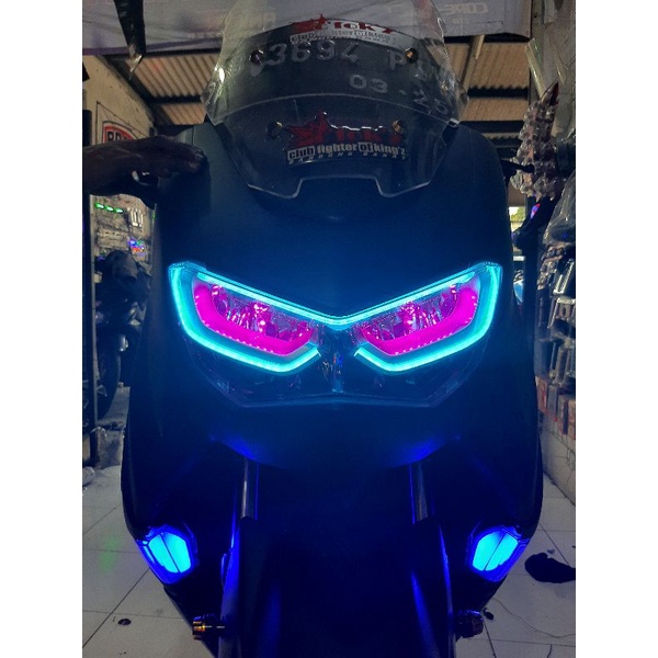 2PC DEMON EYES NMAX NEW PANJANG 10CM