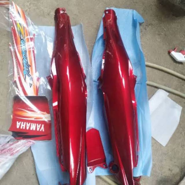 Cover Body Belakang Jupiter Z New / Jupiter Z Burhan Merah