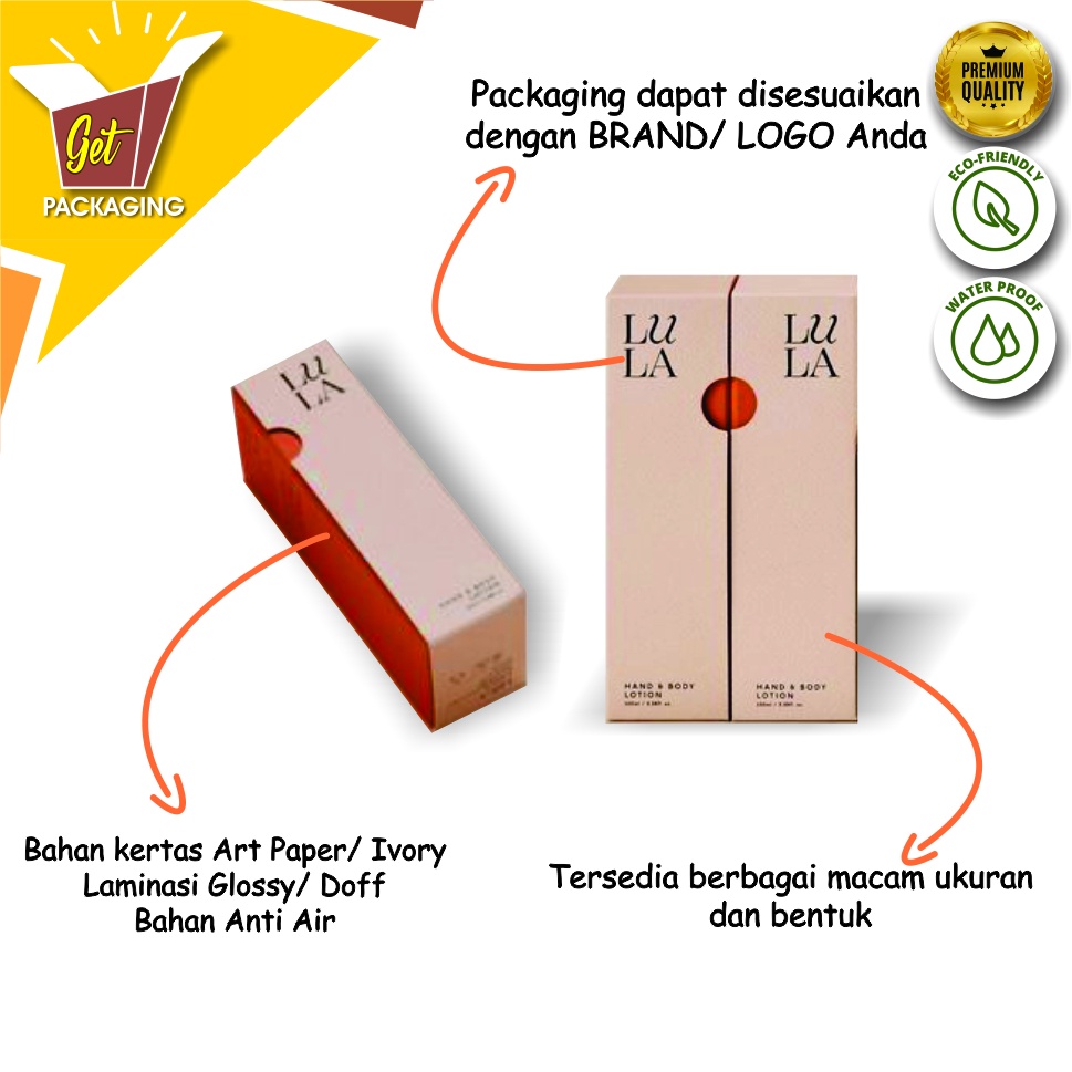 

Dus Box Kosmetik Cantik dan Premium Custom