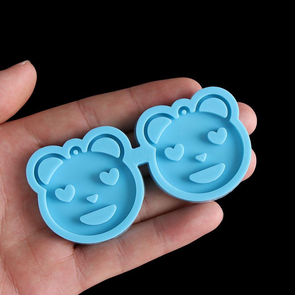 Top Earrings Resin Cetakan Resin Resin Kerajinan Resin UV Epoxy Alat Membuat Perhiasan Menjuntai Resin Silicone Mold