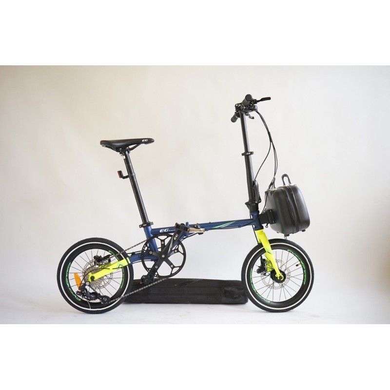 Kargo Sepeda Lipat Evergreen Maximus 16 Gen 2 Chromoly Hidrolik Brake SNI-7