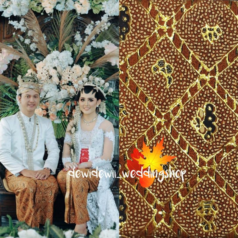 [Sepasang] Jarik Pengantin Prodo - Motif Sido Mukti || Instan &amp; Lembaran