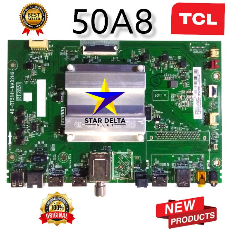 Mainboard TV TCL 50A8 / MB TV TCL Android 50A8 / MB TCL 50A8 / Mesin TCL 50A8 / MB 50A8 / Motherboar