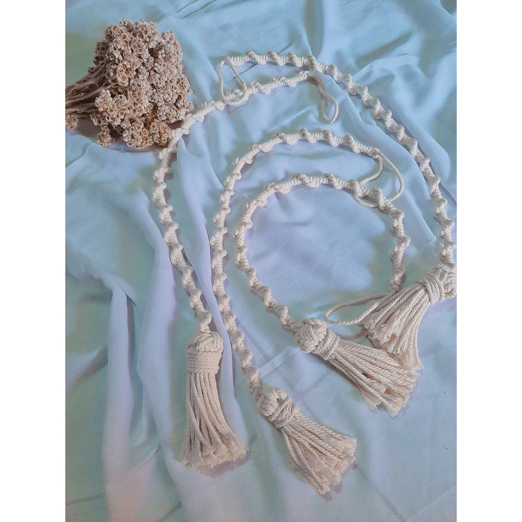 Ikat Gorden Tassel  Macrame