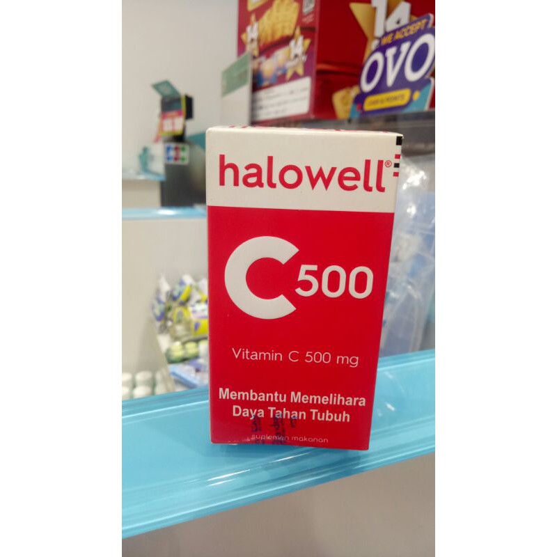 halowell vit c 500 mg