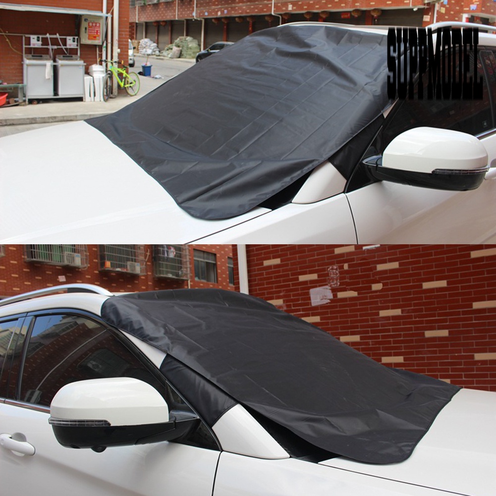 Cover Pelindung Kaca Depan Mobil Anti Air / Debu / Salju / Matahari