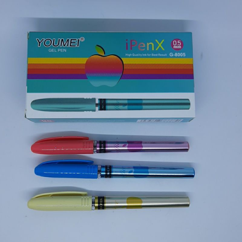 

BALLPOINT Pulpen GEL YOUMEI IPENX 12PCS GROSIR