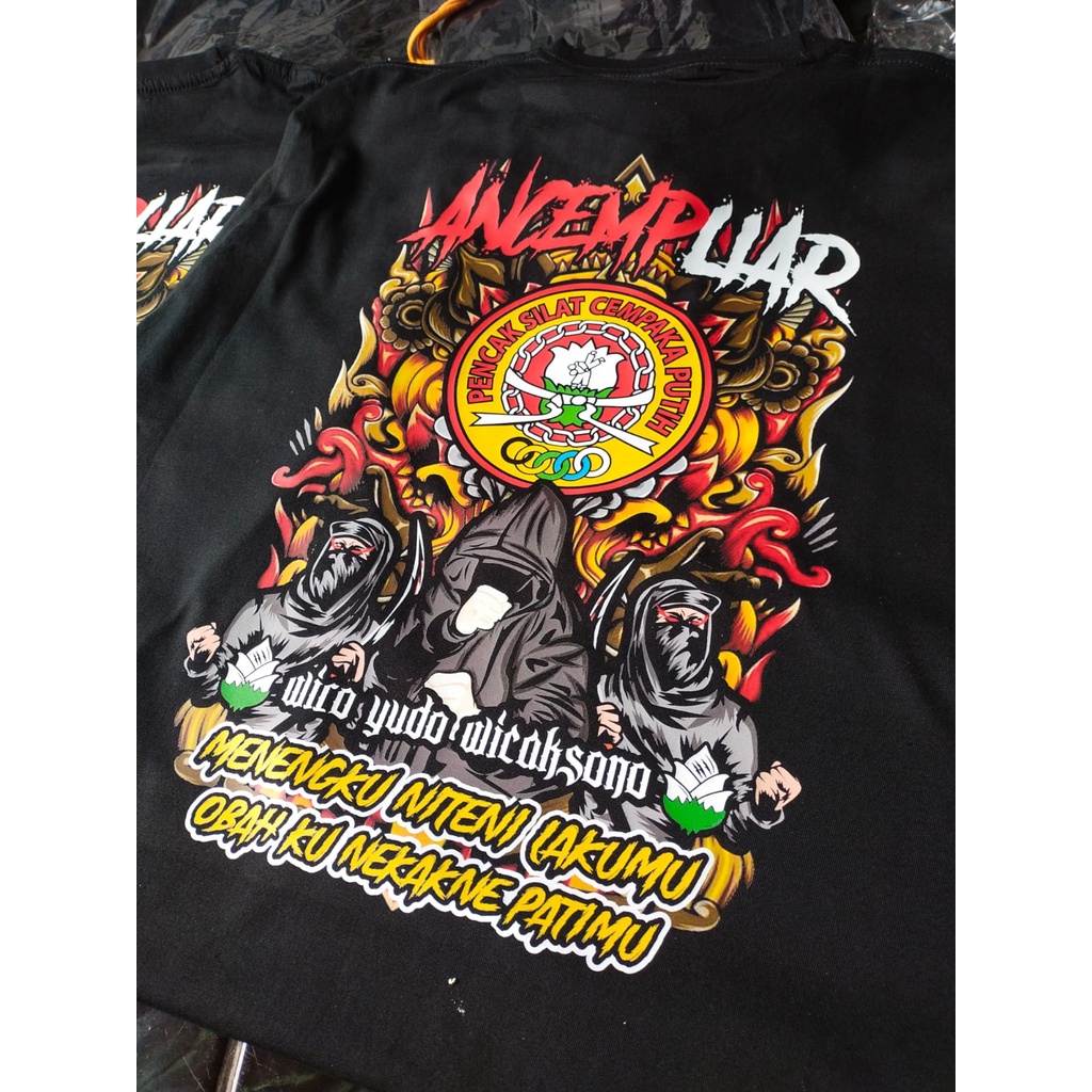 KAOS PSCP ANCEMP LIAR BARU - 125 - KAOS CEMPAKA PUTIH