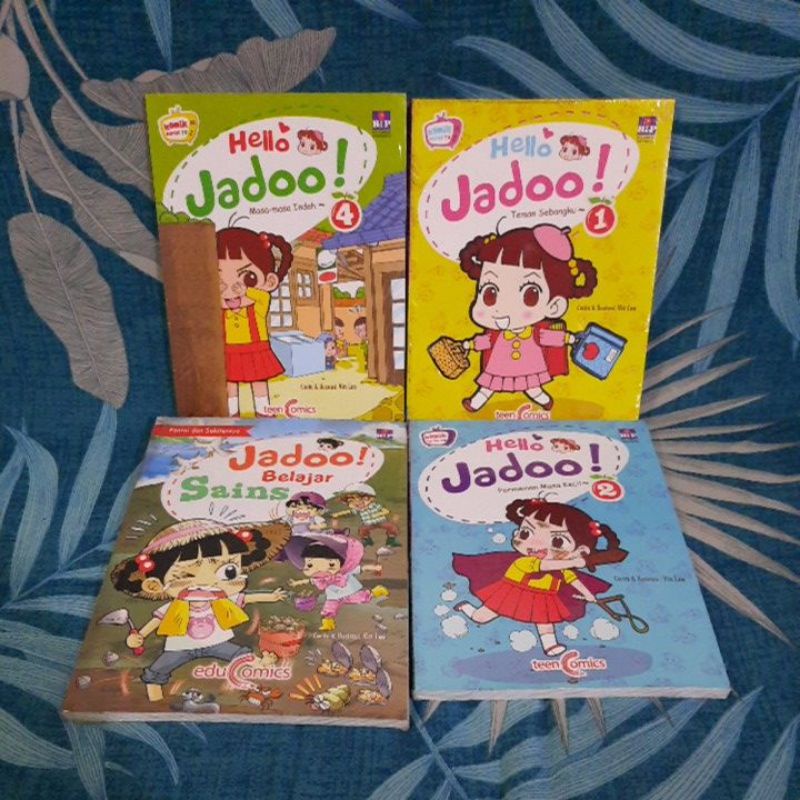 Hello Jadoo Buku Komik Ensiklopedia Sains Anak