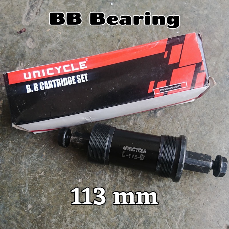 Bottom Bracket BB Kotak Bearing Unicycle 113 mm