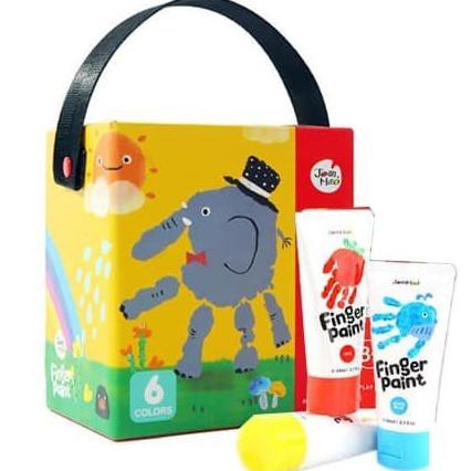 

Joan Miro FInger Paint Set 6 colors kado anak cat air washable paint