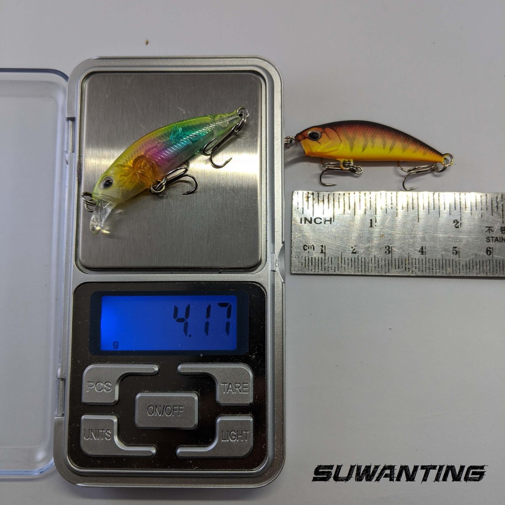 Umpan Lure Minnow 5cm 5gr Ultralight Sinking mirip Tsurinoya Ryuki 50s Ryuki 45s