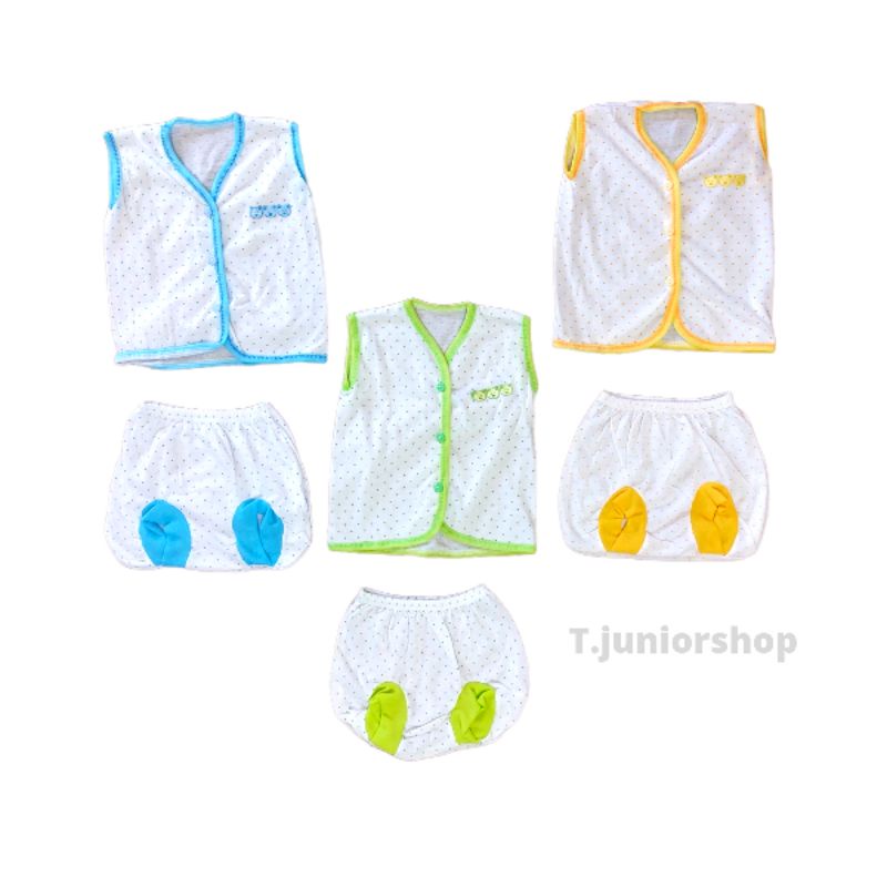 Baju kutung bayi baru lahir/ setelan baju yukensi bayi baru lahir