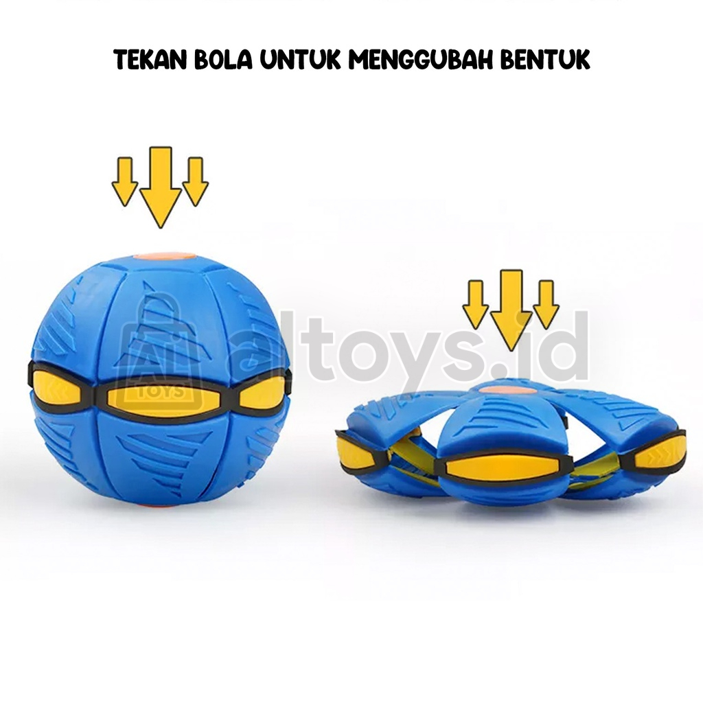 Flat Magic Ball UFO YG5 Mainan Seru Outdoor Lempar Bola Frisbee