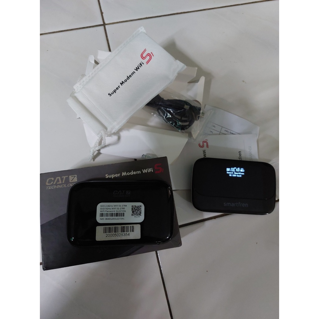 Jual MiFi Super Modem WiFi S1 Smartfren 4G+ Baru Shopee Indonesia