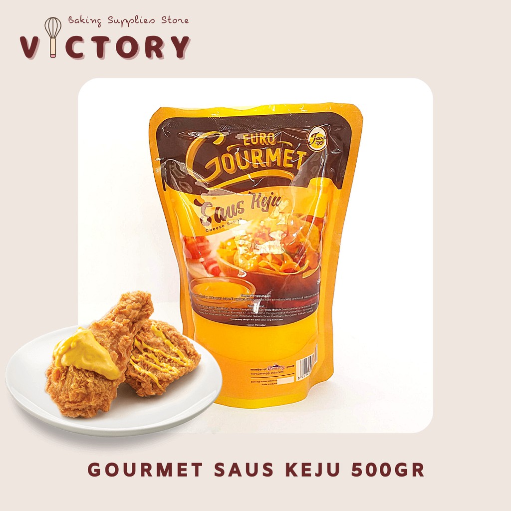 

Euro Gourmet Saus KEJU 500gr - Cheese Sauce - saus keju richeese cimory