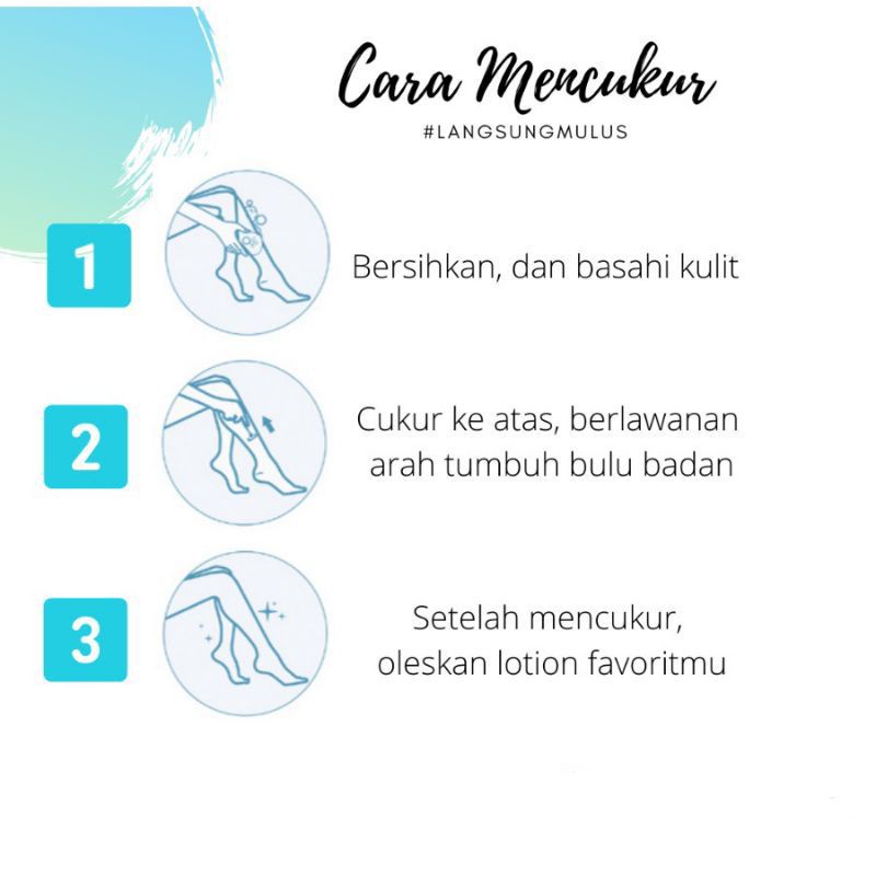 Alat Cukur Bulu Ketiak Jenggot Kumis, Bulu kaki, dll 2 Mata