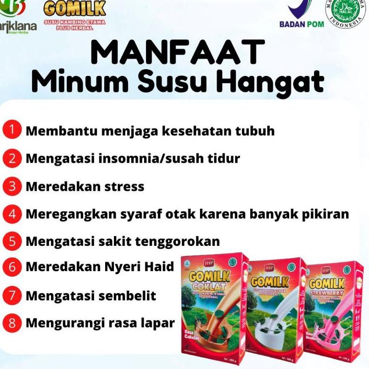 

㋿ GOMILK MURAH Go milk COD (GOMILK KINI HADIR DI SURABAYA) Susu kambing ettawa / etawa plus herbal solusi untuk maag TERLARIS 3677 ◘